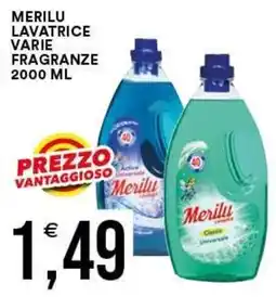 Vantaggio Cash&Carry Merilu lavatrice offerta