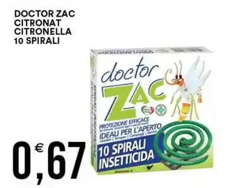 Vantaggio Cash&Carry Doctor Zac citronella offerta