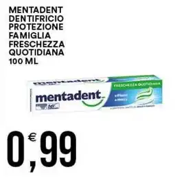 Vantaggio Cash&Carry Mentadent dentifricio offerta