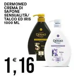Vantaggio Cash&Carry Dermomed crema di sapone sensualità/talco ed iris offerta