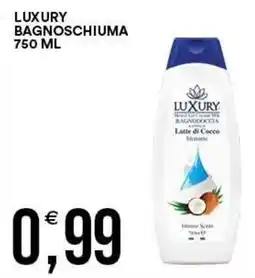 Vantaggio Cash&Carry Luxury bagno schiuma latte di cocco offerta