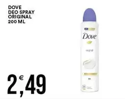Vantaggio Cash&Carry Dove deo spray original offerta