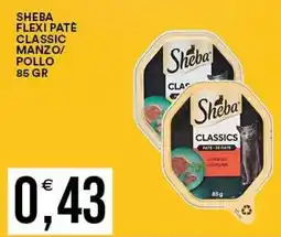 Vantaggio Cash&Carry Sheba Flexi Pâté Classic Manzo/Pollo offerta