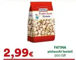 Supermercati Pasquale Prisco Fatina pistacchi tostati offerta