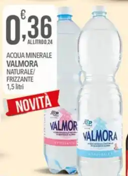 Iper Nonna Isa Acqua minerale Valmora naturale/frizzante offerta