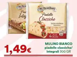 Supermercati Pasquale Prisco Mulino Bianco piadelle classiche offerta