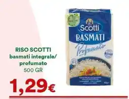 Supermercati Pasquale Prisco Riso Scotti basmati integrale profumato offerta
