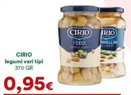 Supermercati Pasquale Prisco Cirio legumi vari tipi offerta