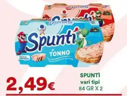 Supermercati Pasquale Prisco Spunti al tonno offerta