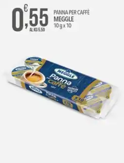 Iper Nonna Isa Panna per caffè Meggle offerta