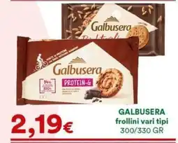 Supermercati Pasquale Prisco Galbusera frollini vari tipi offerta