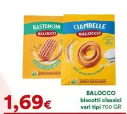Supermercati Pasquale Prisco Biscotti classici Balocco offerta