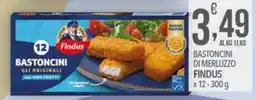 Iper Nonna Isa Bastoncini di merluzzo Findus offerta