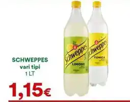 Supermercati Pasquale Prisco Schweppes vari tipi offerta