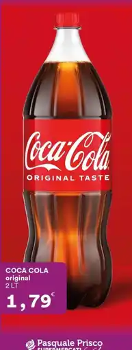 Supermercati Pasquale Prisco Coca Cola original offerta
