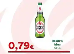 Supermercati Pasquale Prisco Beck's birra offerta