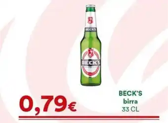 Supermercati Pasquale Prisco Beck's birra offerta