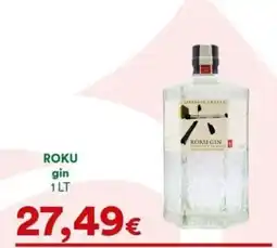 Supermercati Pasquale Prisco Roku gin offerta