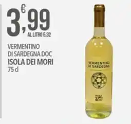 Iper Nonna Isa Vermentino di Sardegna Doc Isola dei Mori offerta