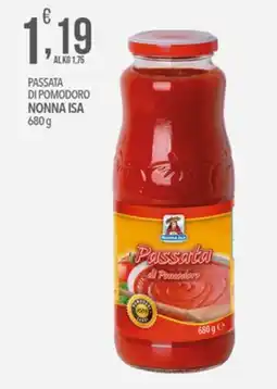Iper Nonna Isa Passata di Pomodoro Nonna Isa offerta