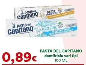 Supermercati Pasquale Prisco Pasta del Capitano dentifricio offerta