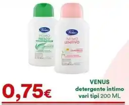 Supermercati Pasquale Prisco Venus detergente intimo offerta