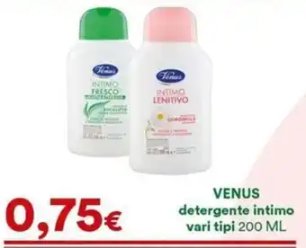 Supermercati Pasquale Prisco Venus detergente intimo offerta