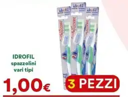 Supermercati Pasquale Prisco Idrofil spazzolini offerta