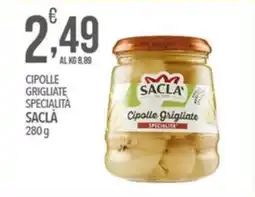 Iper Nonna Isa Cipolle Grigliate Saclà offerta