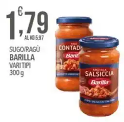 Iper Nonna Isa Sugo/Ragù Barilla vari tipi offerta