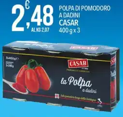 Iper Nonna Isa Polpa di pomodoro a dadini Casar offerta