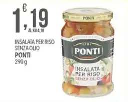 Iper Nonna Isa Insalata per riso senza olio Ponti offerta