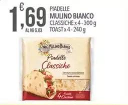 Iper Nonna Isa Piadelle Mulino Bianco Classiche offerta