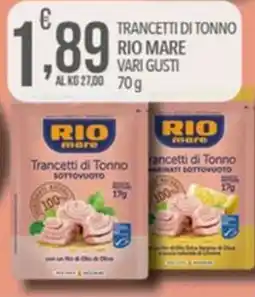 Iper Nonna Isa Trancetti di Tonno Rio Mare offerta