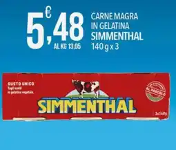 Iper Nonna Isa Carne magra in gelatina Simmenthal offerta