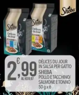 Iper Nonna Isa Délices du jour in salsa per gatto Sheba offerta