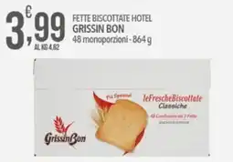 Iper Nonna Isa Fette biscottate hotel GrissinBon offerta