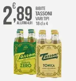 Iper Nonna Isa Bibite Tassoni vari tipi offerta