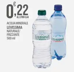 Iper Nonna Isa Acqua minerale Levissima naturale/frizzante offerta