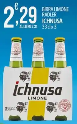 Iper Nonna Isa Birra limone Ichnusa offerta