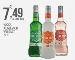 Iper Nonna Isa Vodka Keglevich vari gusti offerta