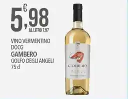 Iper Nonna Isa Vino Vermentino DOCG Gambero offerta