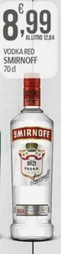 Iper Nonna Isa Vodka Red Smirnoff offerta