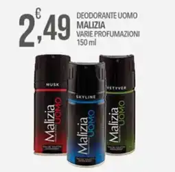 Iper Nonna Isa Deodorante uomo Malizia offerta