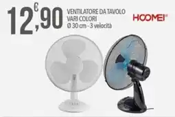 Iper Nonna Isa Ventilatore da tavolo HCOMEI offerta