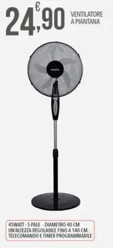 Iper Nonna Isa Ventilatore a piantana offerta