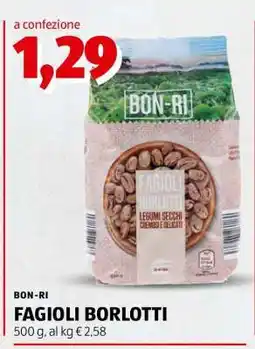 ALDI BON-RI FAGIOLI BORLOTTI offerta