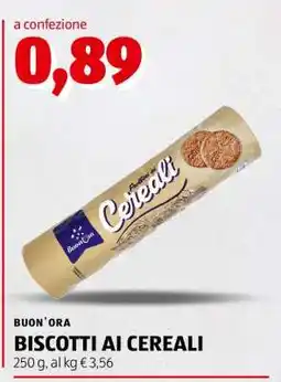 ALDI BUON'ORA BISCOTTI AI CEREALI offerta