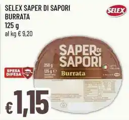 Famila Superstore Selex Saper di Sapori Burrata offerta