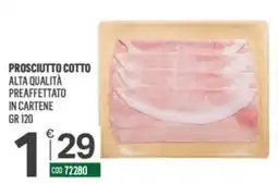 Tutto Risparmio Cash&Carry Prosciutto cotto offerta